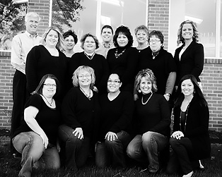 Dr Rogers and staff